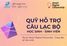 QUỸ HỖ TRỢ “CÔNG DÂN SỐ VĂN MINH” DÀNH CHO CÂU LẠC BỘ HỌC SINH, SINH VIÊN VIỆT NAM